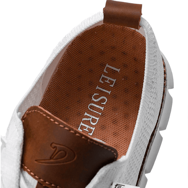 Breathable & Ultra-Comfortable Men's Sneakers in Minimalist Design – Elias-Green-5.5-Nora Luxe