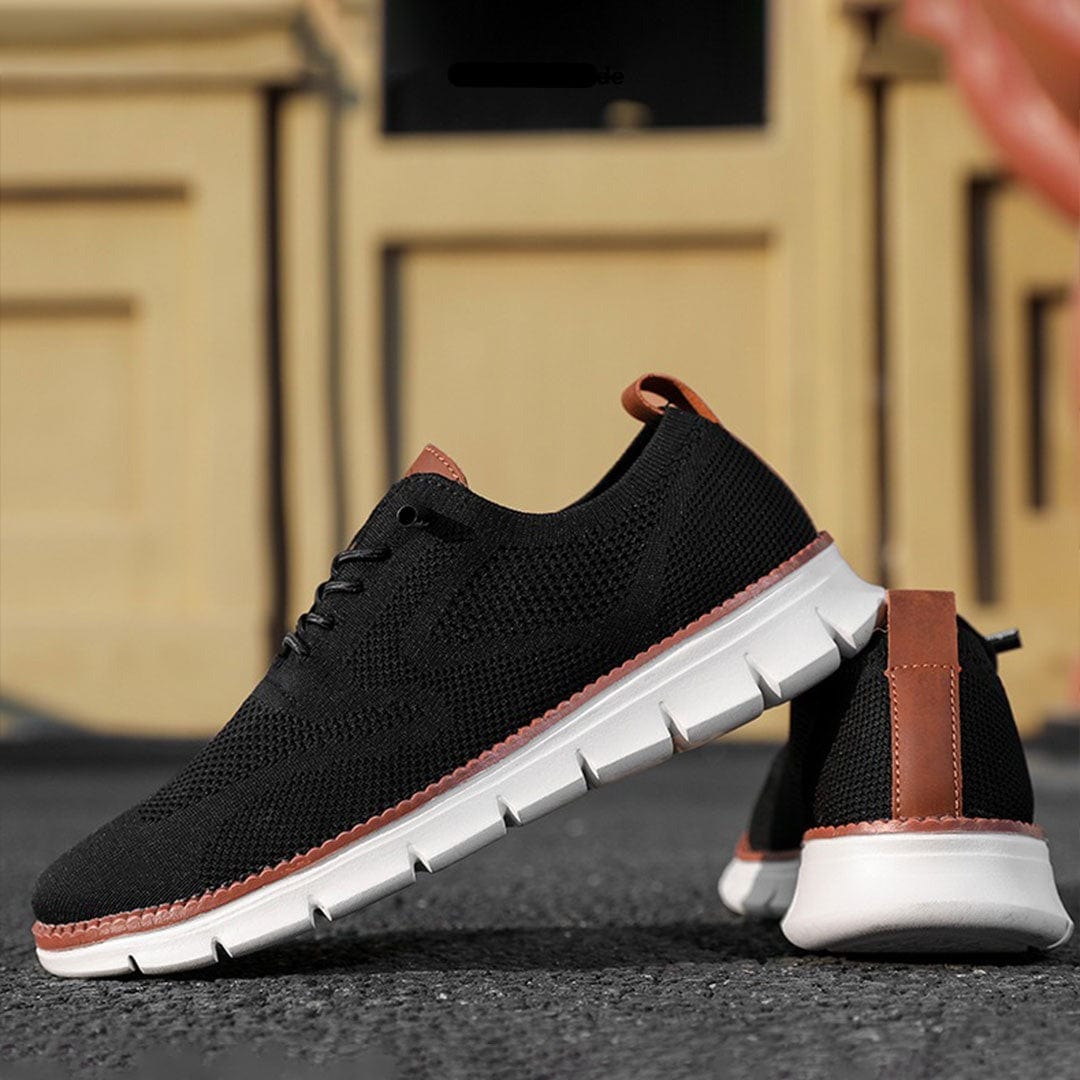 Breathable & Ultra-Comfortable Men's Sneakers in Minimalist Design – Elias-Green-5.5-Nora Luxe