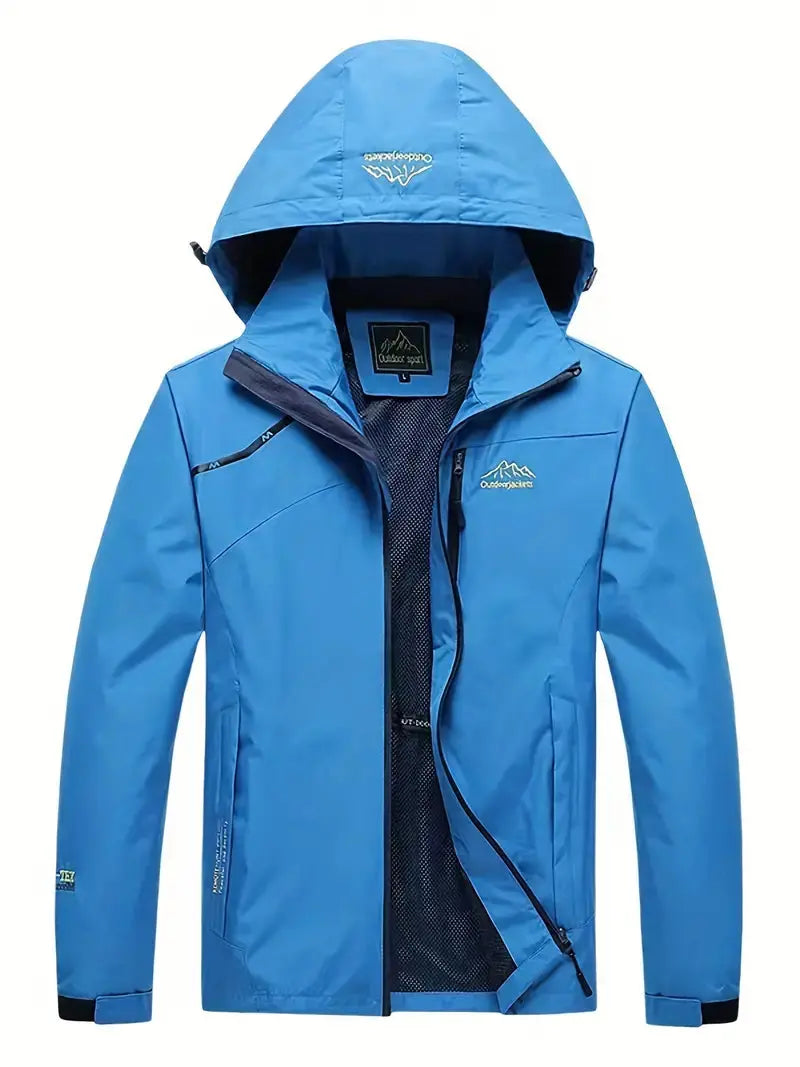Breathable Wind Jacket - AquaShield-Black-M-Nora Luxe