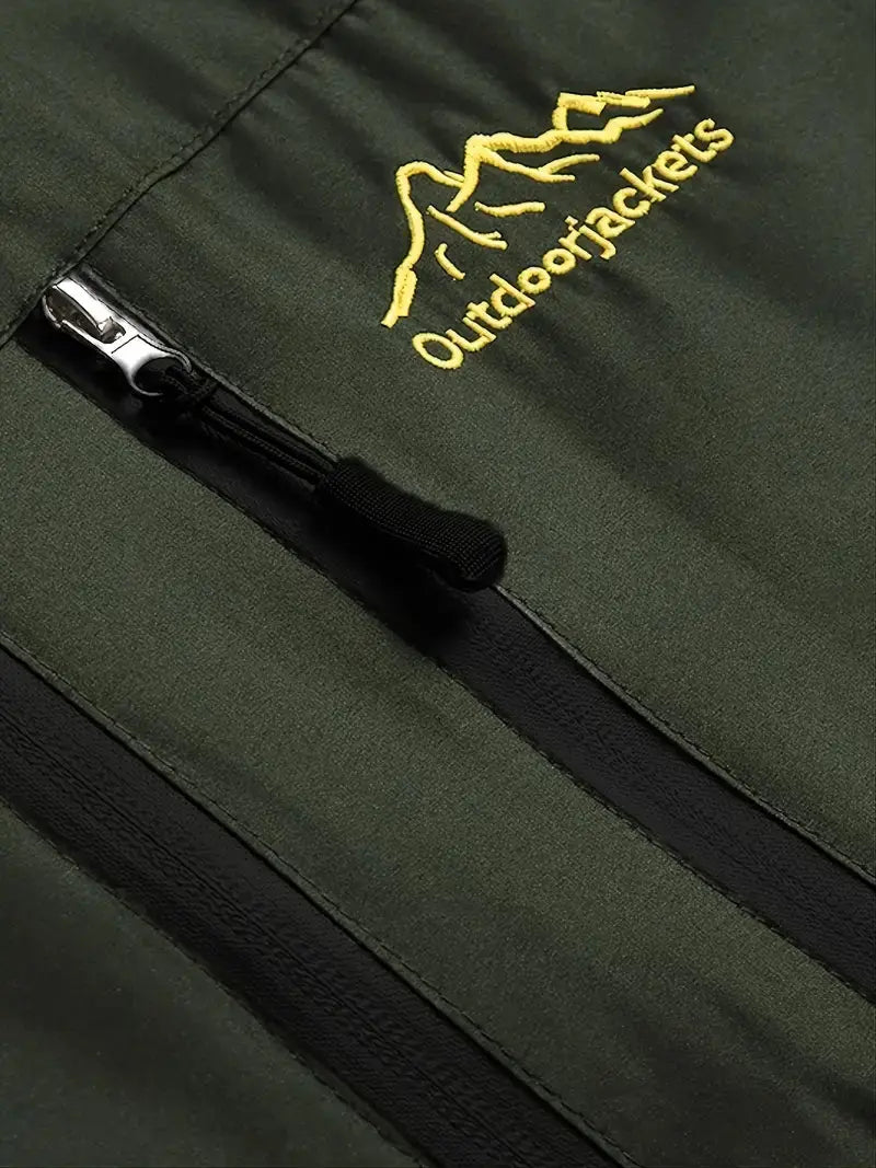 Breathable Wind Jacket - AquaShield-Black-M-Nora Luxe