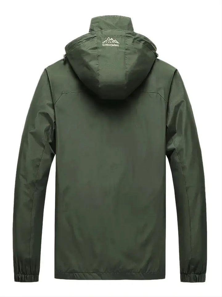 Breathable Wind Jacket - AquaShield-Black-M-Nora Luxe