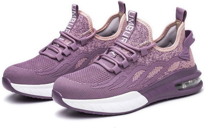 Breathable Women's Safety Shoe with Steel Toe - SteelSafe-3.5-Nora Luxe