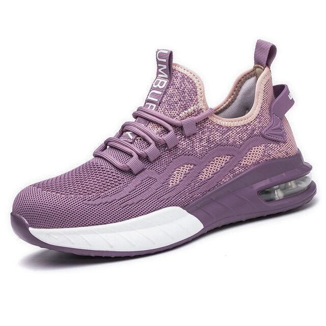 Breathable Women's Safety Shoe with Steel Toe - SteelSafe-3.5-Nora Luxe