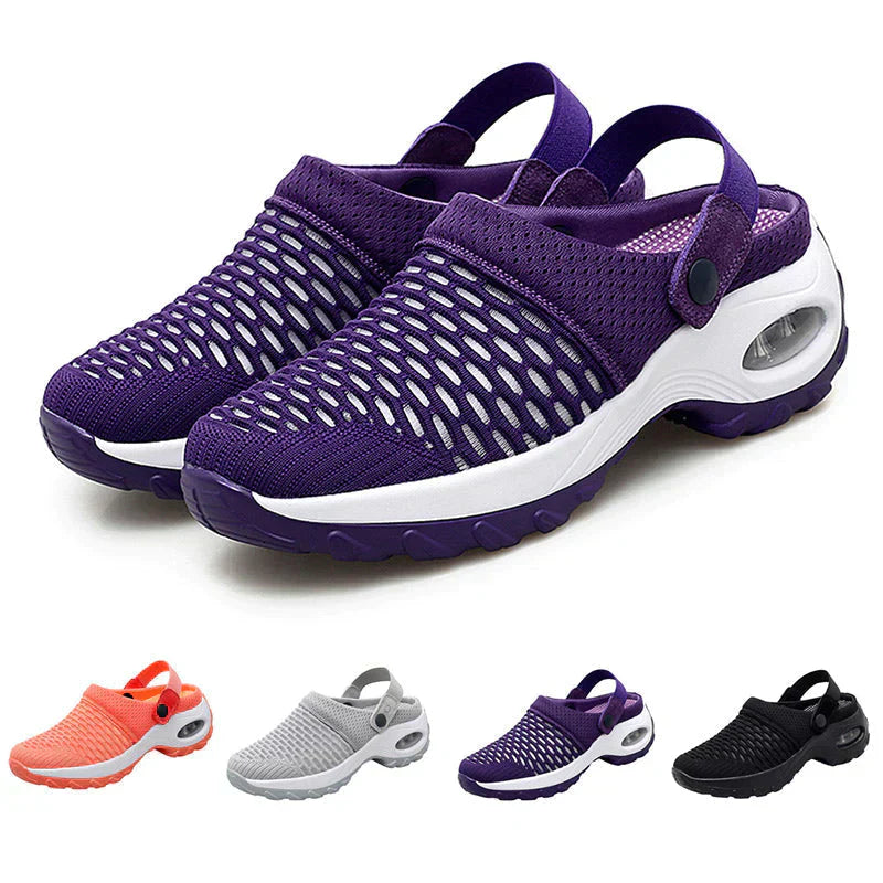 BreezeComfort Sandal | Orthopaedic Sandals for Women-Purple-4.0-Nora Luxe