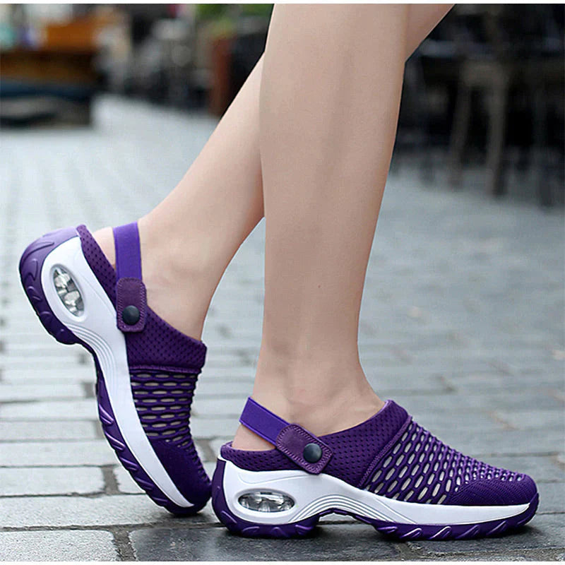 BreezeComfort Sandal | Orthopaedic Sandals for Women-Purple-4.0-Nora Luxe