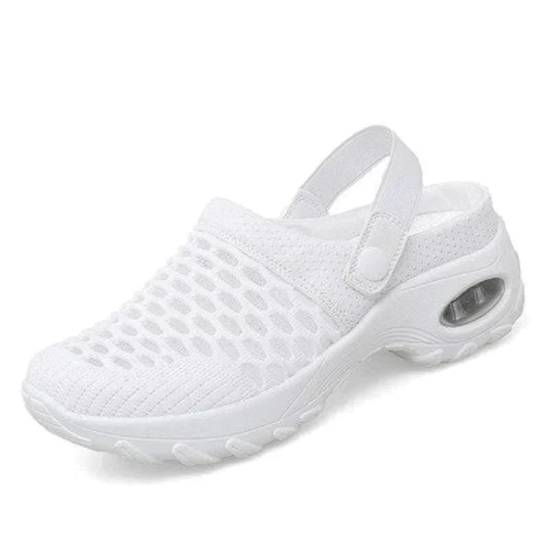 BreezeComfort Sandal | Orthopaedic Sandals for Women-White-4.0-Nora Luxe