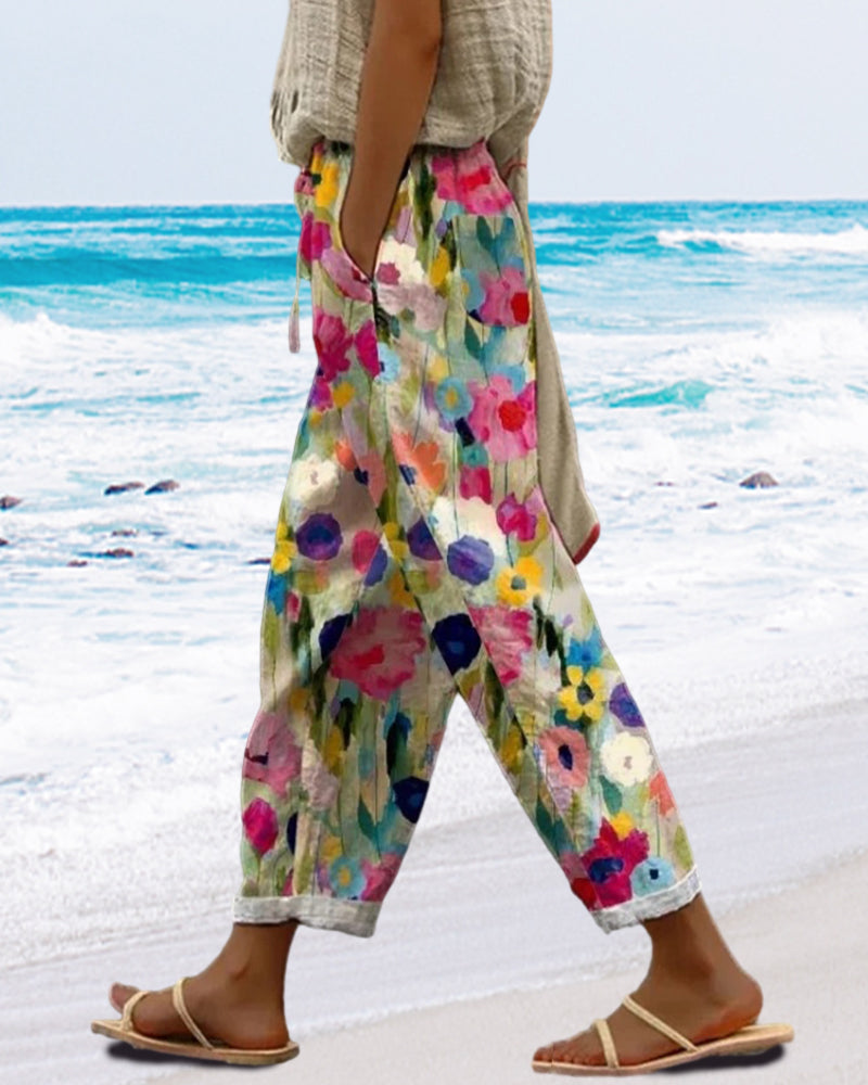 Bright Coloured Ladies Jogging Trousers - Juno-S-The Livary