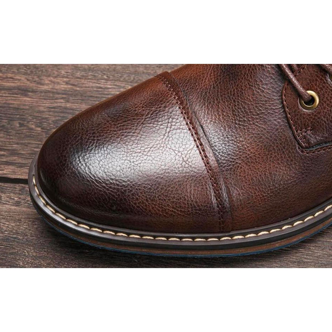 Brown Men's Oxford Boots – Jules-8-The Livary