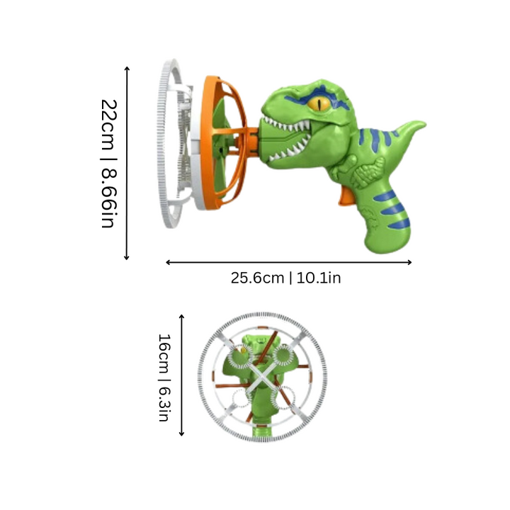 Bubble Blaster - DinoBubbles-Green-Nora Luxe