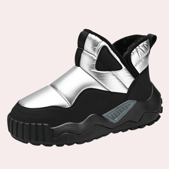 Buckle Winter Boots for Men - NordicTrail-Black-6.5-Nora Luxe