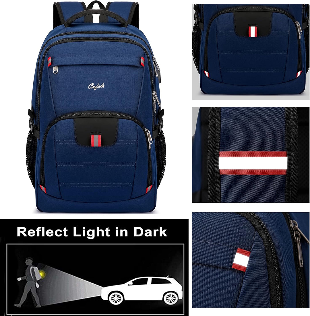 AA NOT AVAIALBLE Water-Resistant Laptop Backpack with USB Port & Anti-Theft Design – TechPro (1+1 FREE Limited Promo)