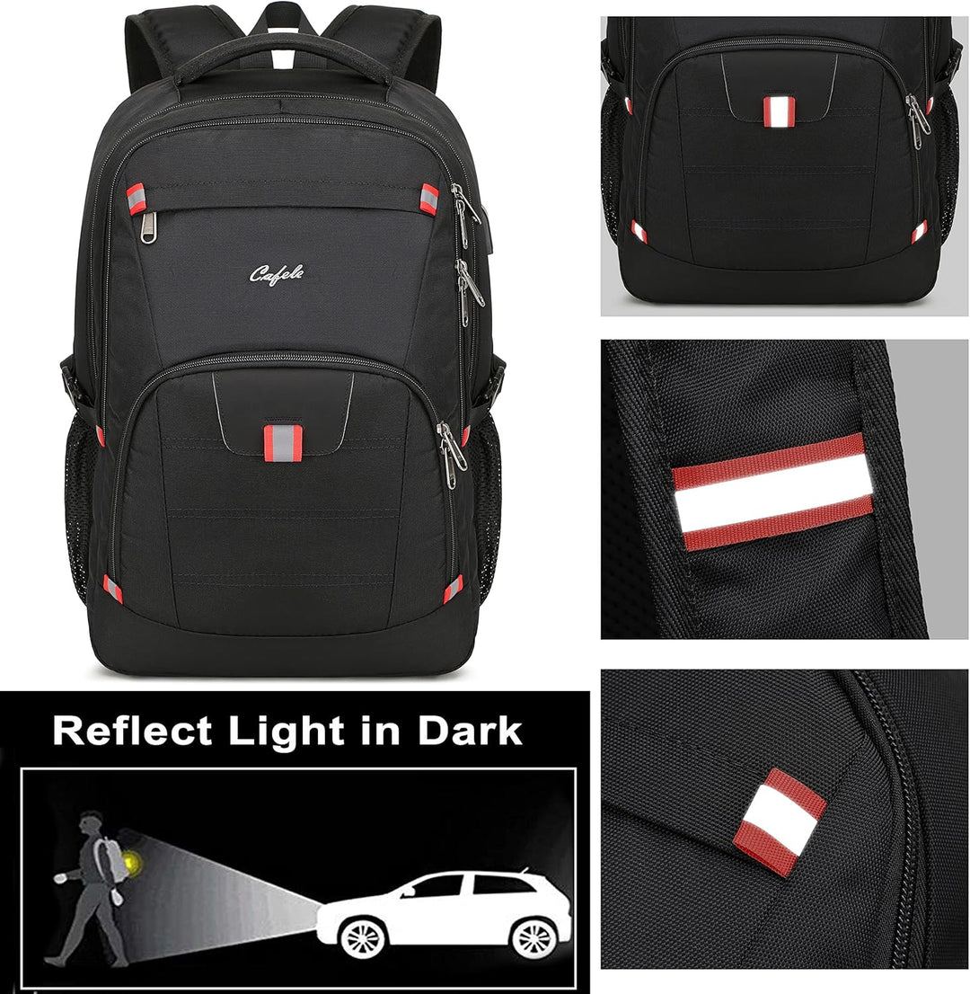 AA NOT AVAIALBLE Water-Resistant Laptop Backpack with USB Port & Anti-Theft Design – TechPro (1+1 FREE Limited Promo)