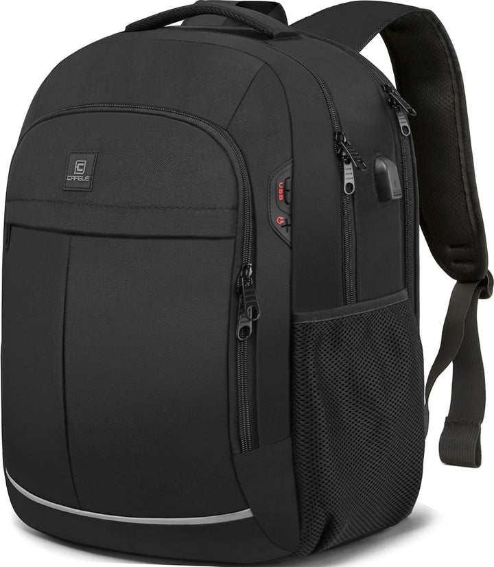 AA NOT AVAIALBLE Water-Resistant Laptop Backpack with USB Port & Anti-Theft Design – TechPro (1+1 FREE Limited Promo)