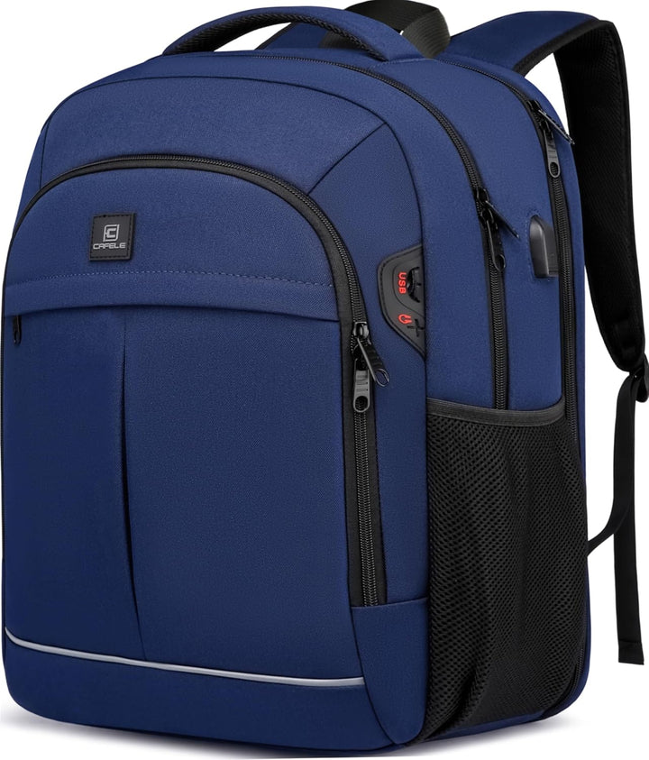 AA NOT AVAIALBLE Water-Resistant Laptop Backpack with USB Port & Anti-Theft Design – TechPro (1+1 FREE Limited Promo)