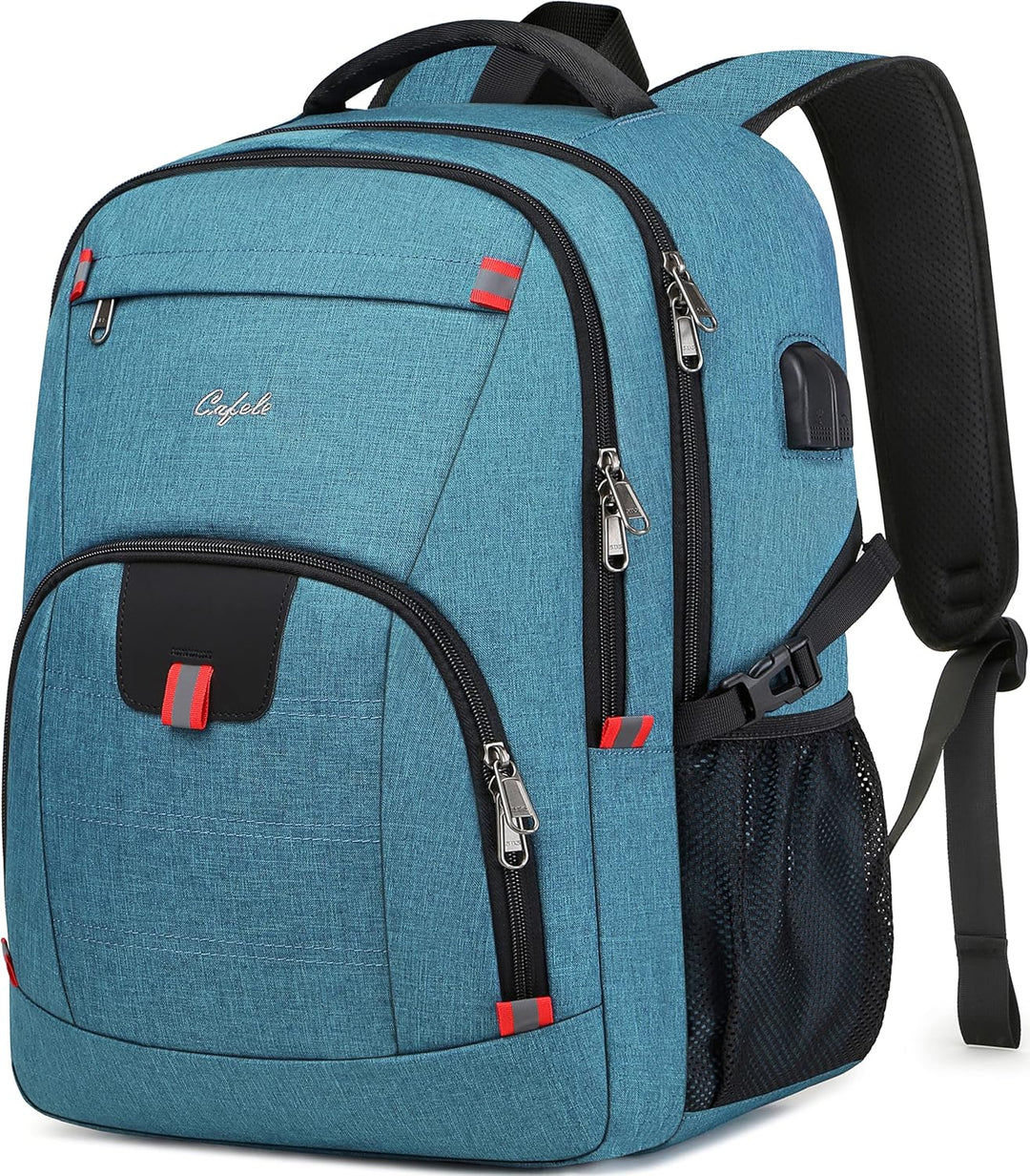 AA NOT AVAIALBLE Water-Resistant Laptop Backpack with USB Port & Anti-Theft Design – TechPro (1+1 FREE Limited Promo)