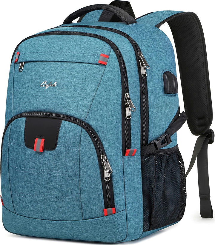AA NOT AVAIALBLE Water-Resistant Laptop Backpack with USB Port & Anti-Theft Design – TechPro (1+1 FREE Limited Promo)