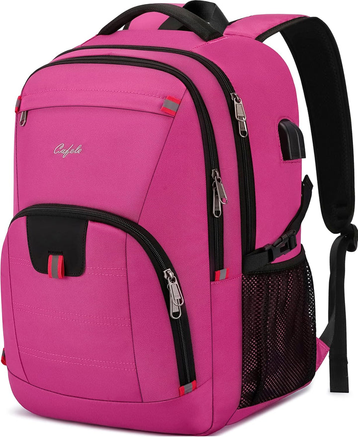 AA NOT AVAIALBLE Water-Resistant Laptop Backpack with USB Port & Anti-Theft Design – TechPro (1+1 FREE Limited Promo)