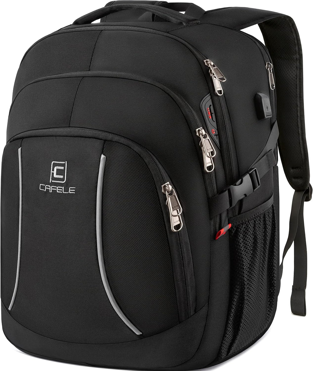 AA NOT AVAIALBLE Water-Resistant Laptop Backpack with USB Port & Anti-Theft Design – TechPro (1+1 FREE Limited Promo)