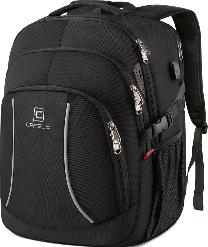 AA NOT AVAIALBLE Water-Resistant Laptop Backpack with USB Port & Anti-Theft Design – TechPro (1+1 FREE Limited Promo)