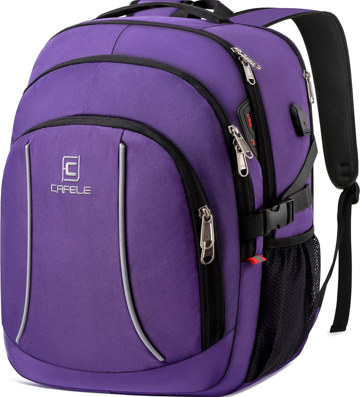 AA NOT AVAIALBLE Water-Resistant Laptop Backpack with USB Port & Anti-Theft Design – TechPro (1+1 FREE Limited Promo)