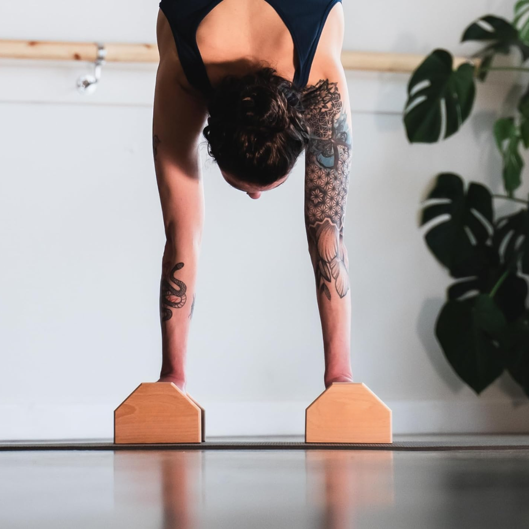 Calisthenics Wooden Parallettes Bars-Nora Luxe