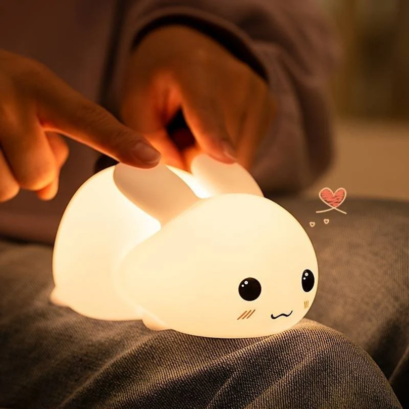 Calming children's night light - SnuggleBunny-Nora Luxe