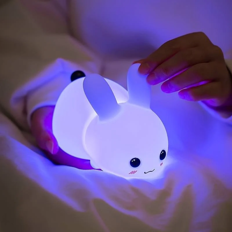 Calming children's night light - SnuggleBunny-Nora Luxe