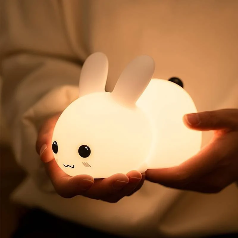Calming children's night light - SnuggleBunny-Nora Luxe