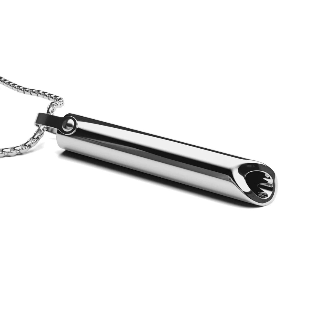Calming Pendant - CalmFlow Pendant-Silver-Nora Luxe