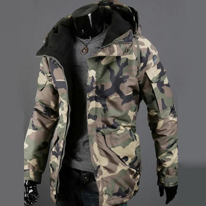 Camouflage Jacket for Men - Rafael-Green-S-Nora Luxe