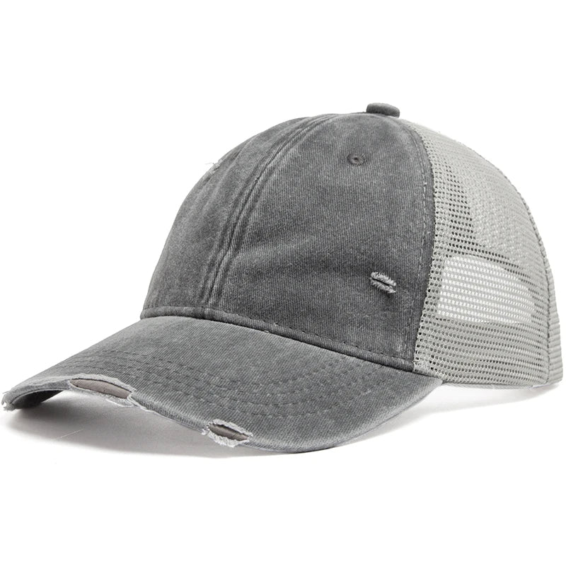 Cap with braid opening & mesh design – buy 1, get 1 free – Liora-Gry-Nora Luxe