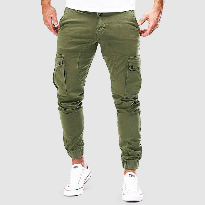 Cargo Trousers - Nolan-Green-XS-Nora Luxe