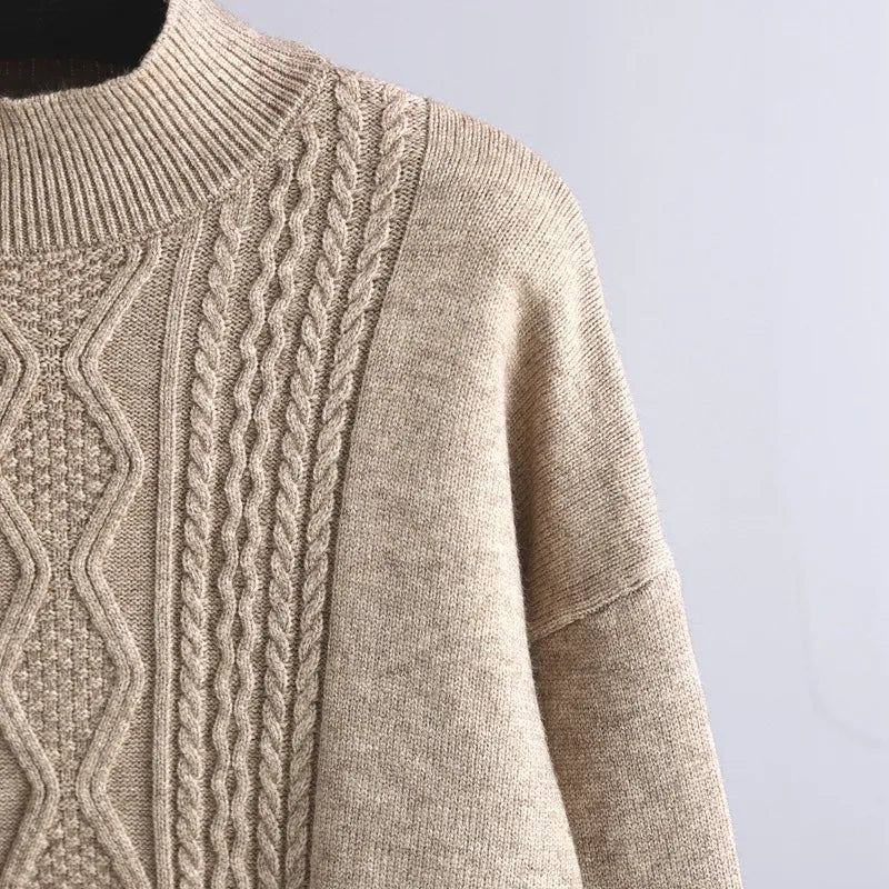 Casual and Stylish Women's Set - Clara-Khaki-One Size-Nora Luxe