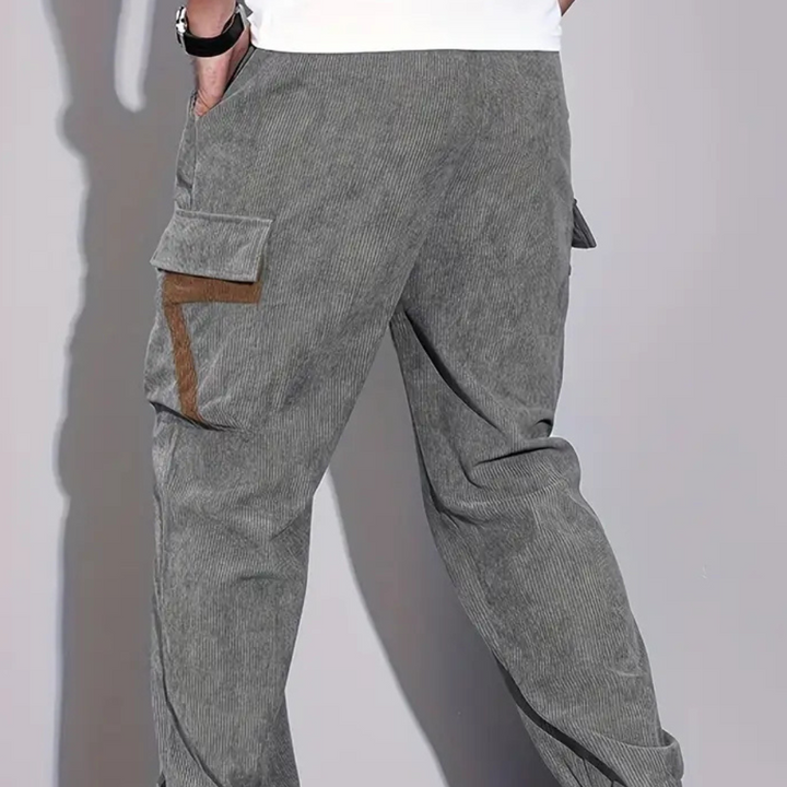 Casual Baggy Cargo Trousers for Men - Zane-Black-XS-Nora Luxe