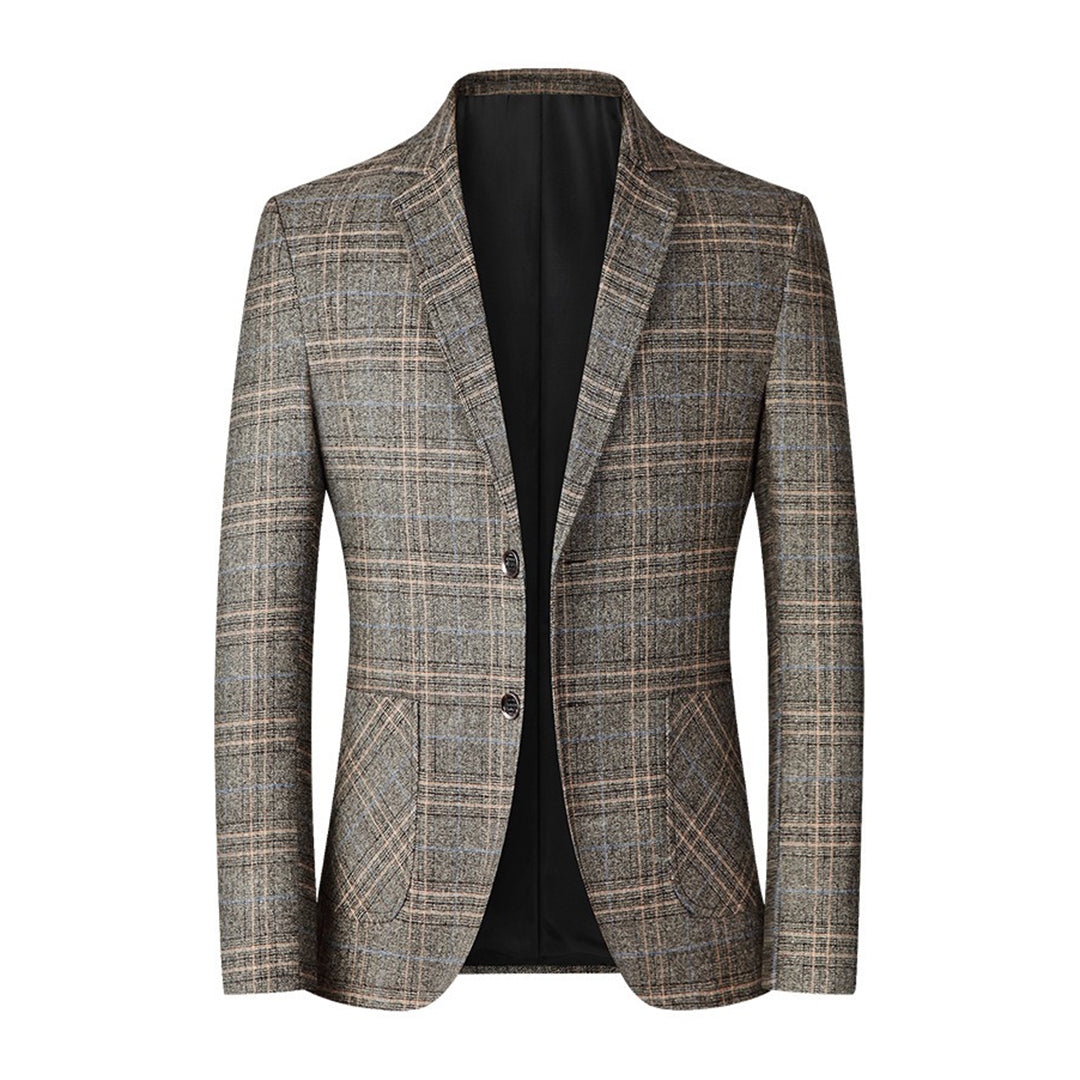 Casual Blazer for Men - Matthieu-Khaki-S-Nora Luxe