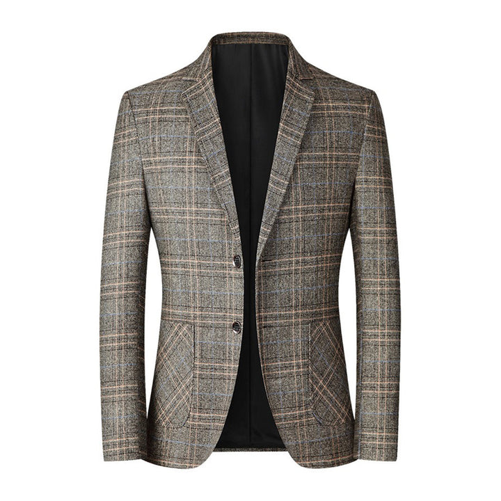 Casual Blazer for Men - Matthieu-Khaki-S-Nora Luxe