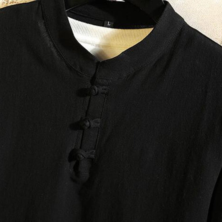 Casual Comfortable Men's Outfit - Ethan-Black-M-Nora Luxe