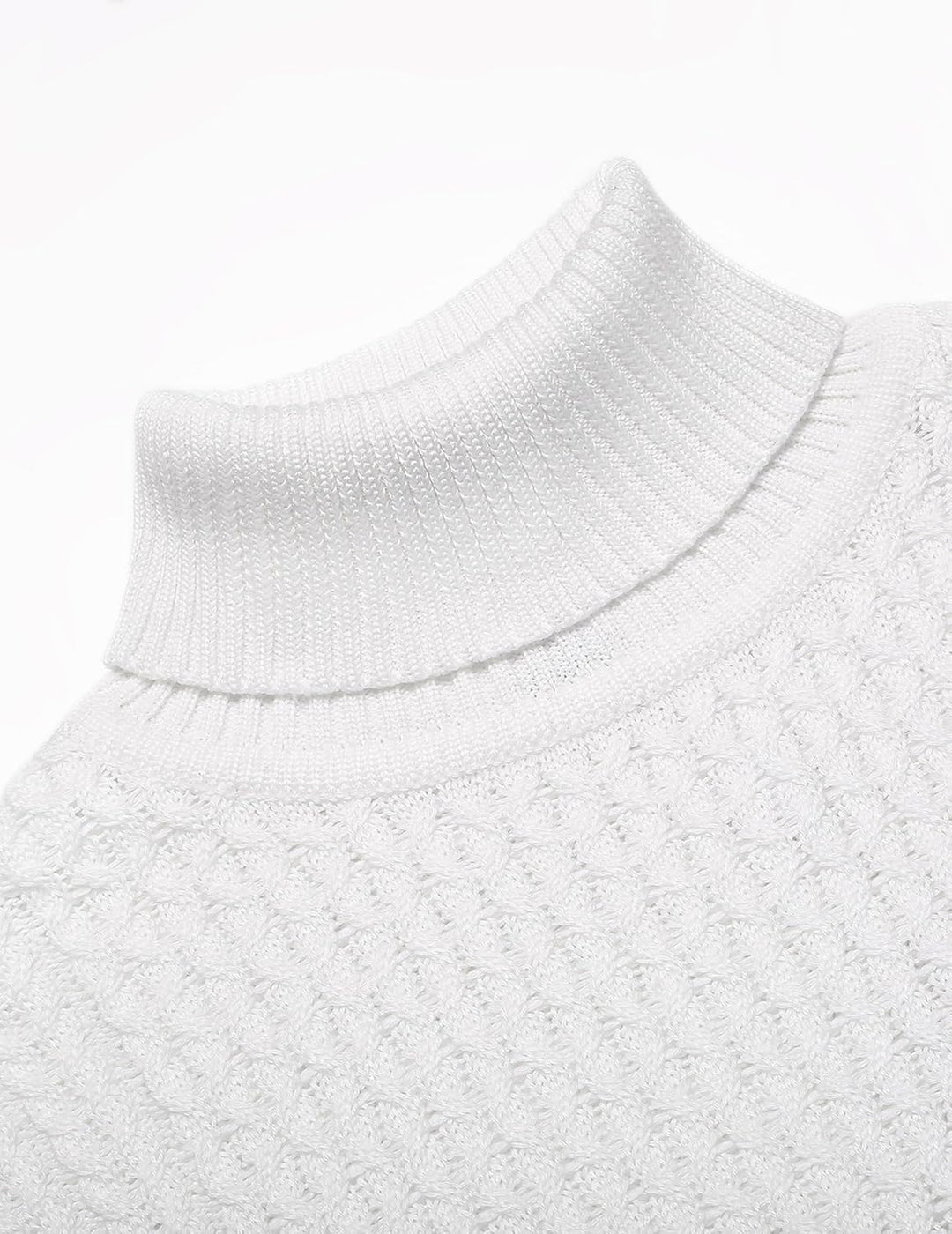 Casual Knit Men's Turtleneck - Sander-Black-S-Nora Luxe