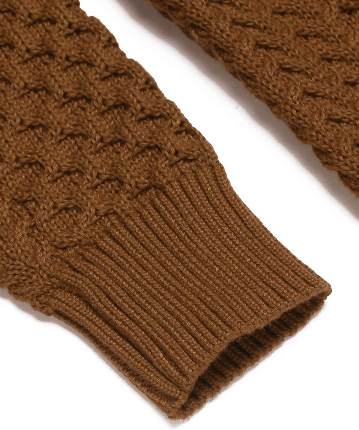 Casual Knit Men's Turtleneck - Sander-Black-S-Nora Luxe