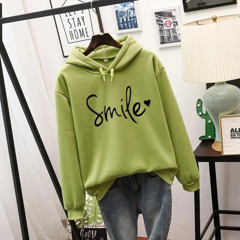 Casual Ladies Hoodie - Liv-Green-S-Nora Luxe