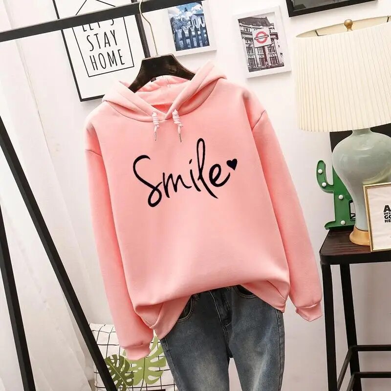 Casual Ladies Hoodie - Liv-Pink-S-Nora Luxe