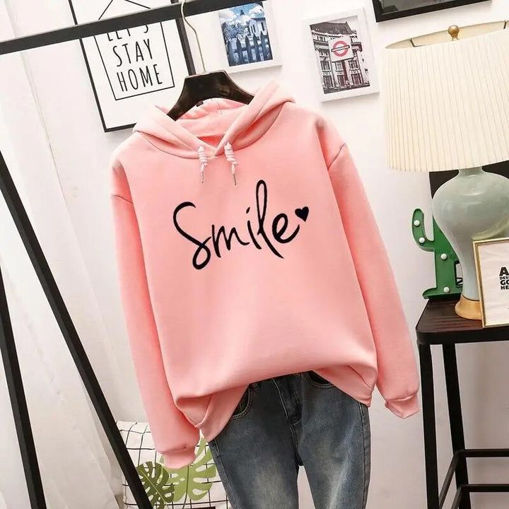Casual Ladies Hoodie - Liv-Pink-S-Nora Luxe