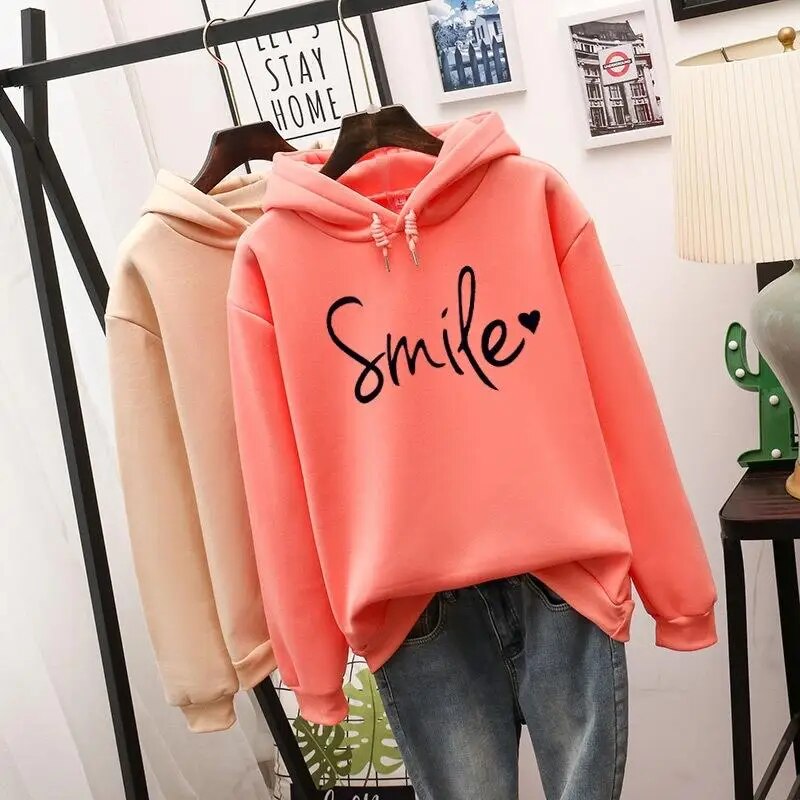 Casual Ladies Hoodie - Liv-Red-Orange-S-Nora Luxe