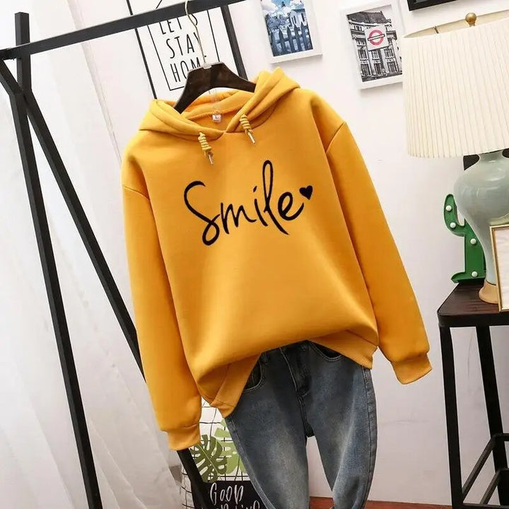 Casual Ladies Hoodie - Liv-Yellow-S-Nora Luxe