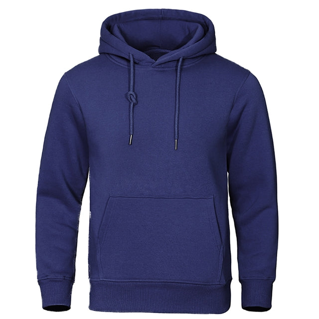 Casual Men's Hoodie - ChillCore-Dark Blue-M-Nora Luxe