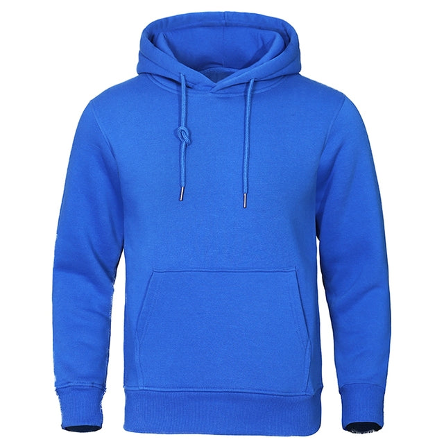 Casual Men's Hoodie - ChillCore-Light Blue-M-Nora Luxe