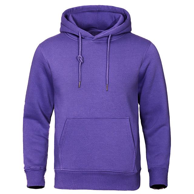 Casual Men's Hoodie - ChillCore-Purple-M-Nora Luxe