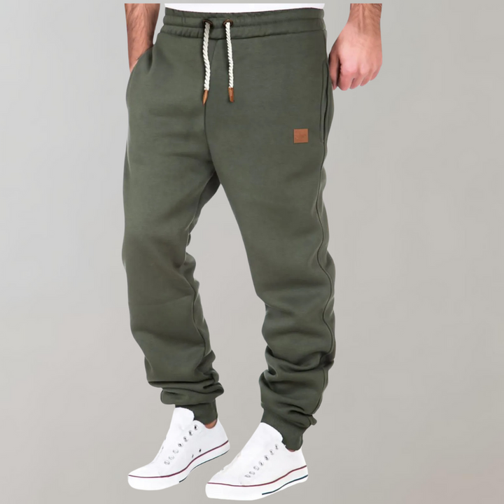 Casual Men's Jogging Trousers - Axel-Green-S-Nora Luxe