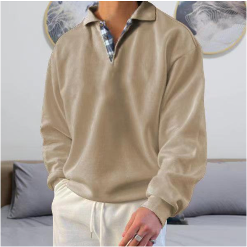 Casual Men's Sweater - Victor-Brown-S-Nora Luxe