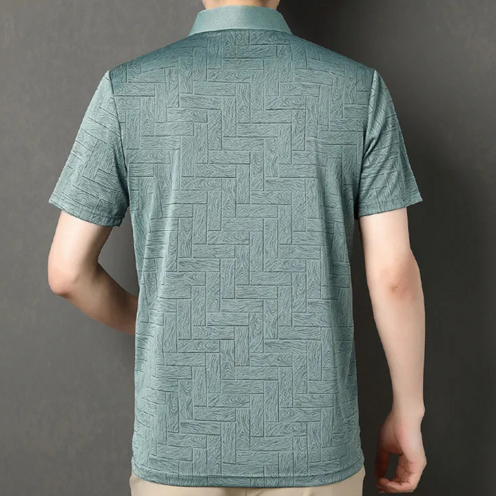 Casual Men's T-Shirt - Noah-Beige-S-Nora Luxe